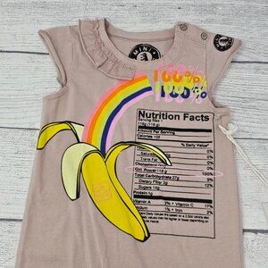 NWT Mini Shatsu Baby Girl Romper Size 12 months‎